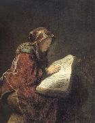Rembrandt, The Prophetess Anna